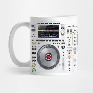 DJ Decks w/ Mixer Mug